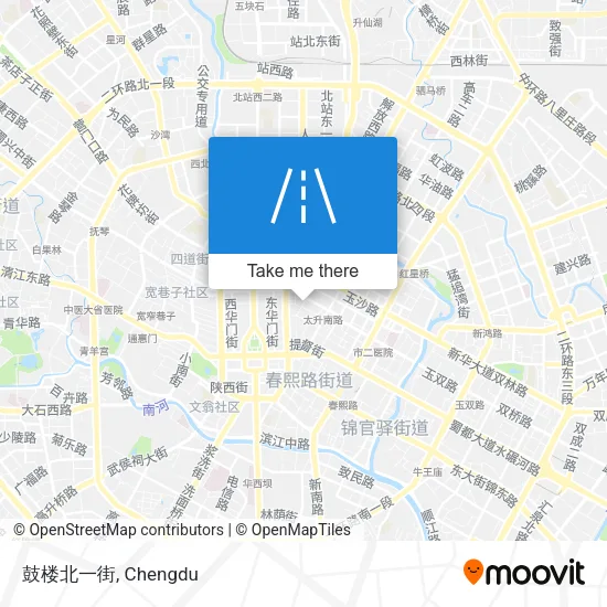 鼓楼北一街 map