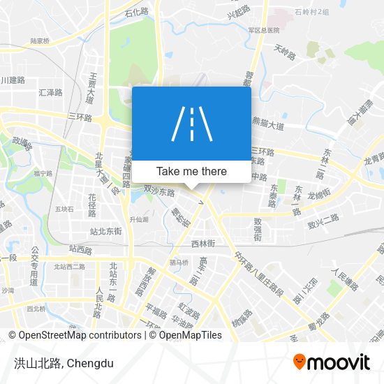 洪山北路 map