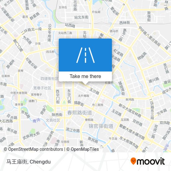 马王庙街 map