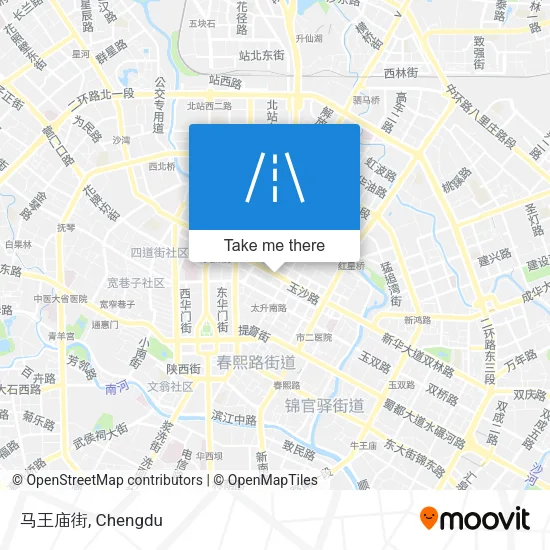 马王庙街 map