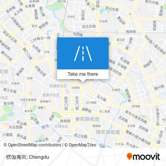 楞伽庵街 map