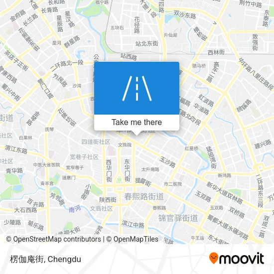 楞伽庵街 map