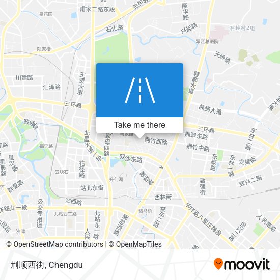 荆顺西街 map