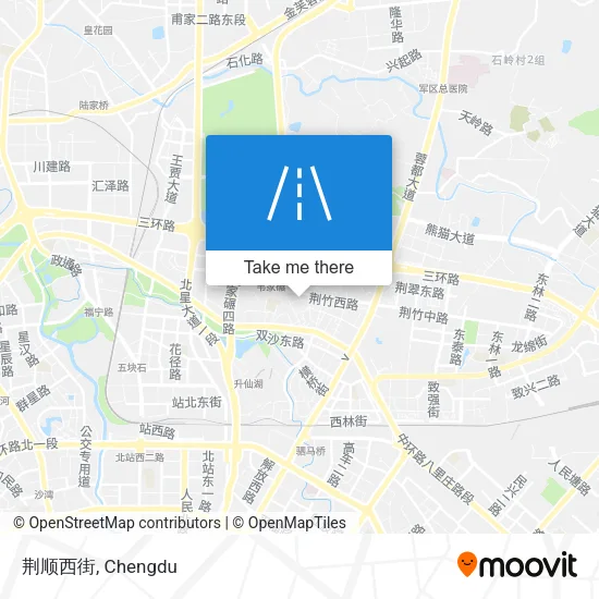 荆顺西街 map