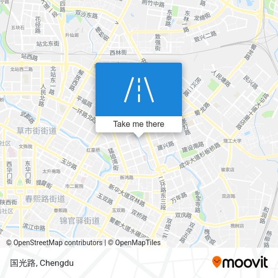 国光路 map