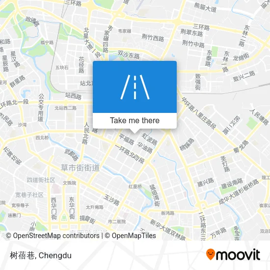 树蓓巷 map