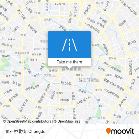 青石桥北街 map