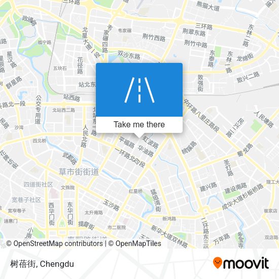 树蓓街 map