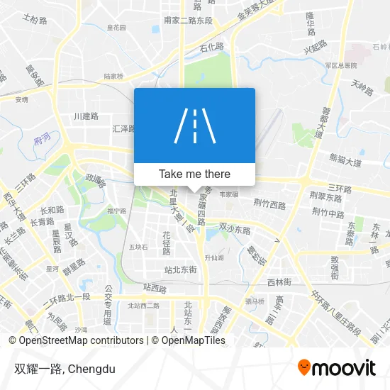 双耀一路 map