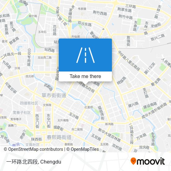 一环路北四段 map