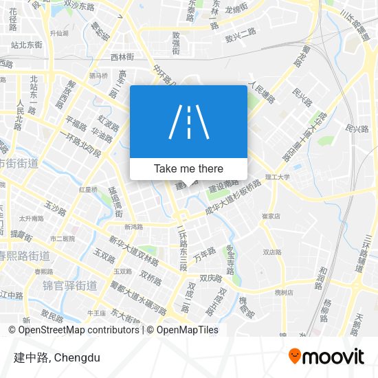 建中路 map