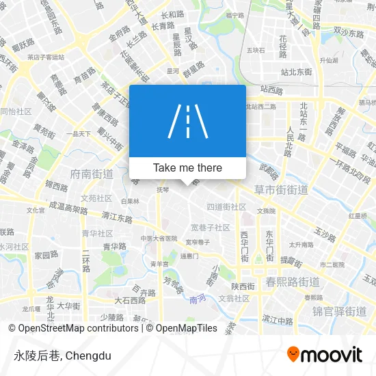 永陵后巷 map