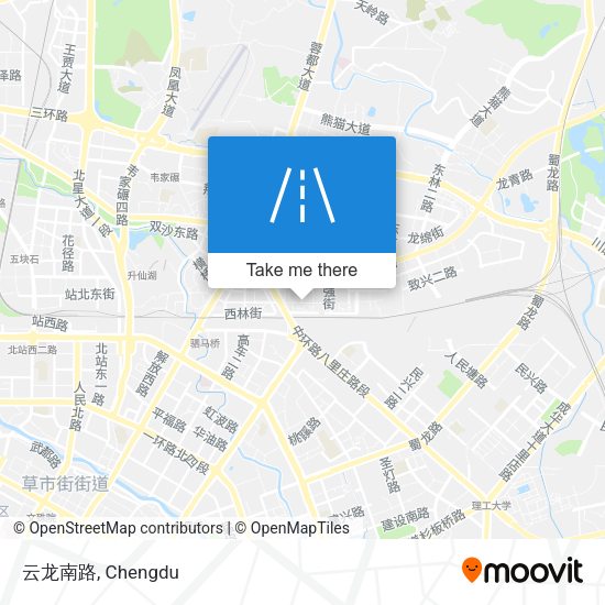 云龙南路 map