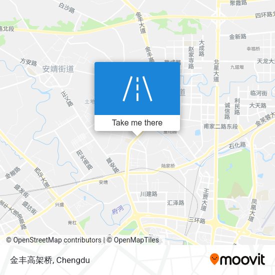 金丰高架桥 map