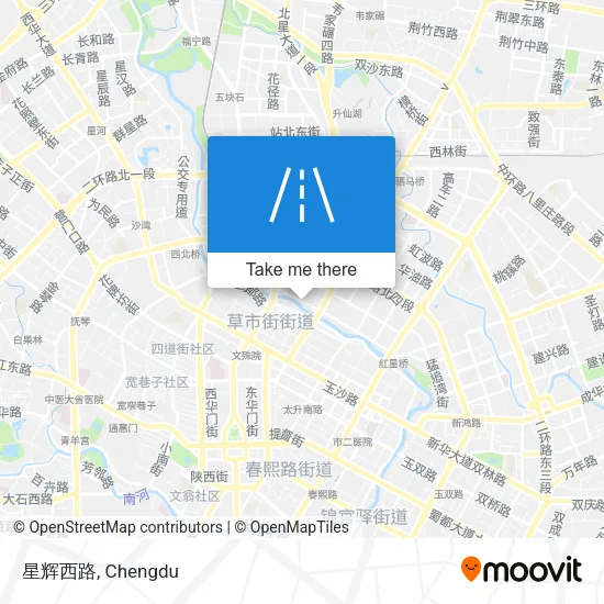 星辉西路 map