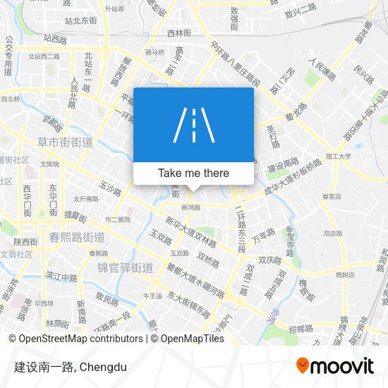 建设南一路 map
