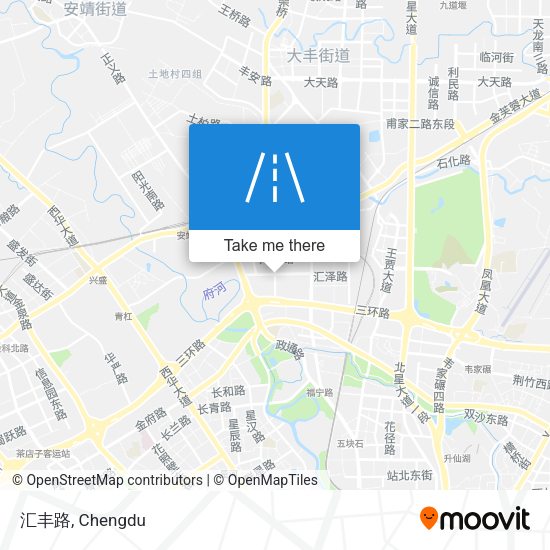 汇丰路 map