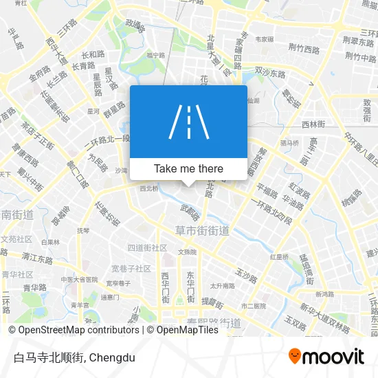 白马寺北顺街 map