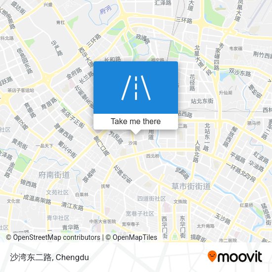 沙湾东二路 map