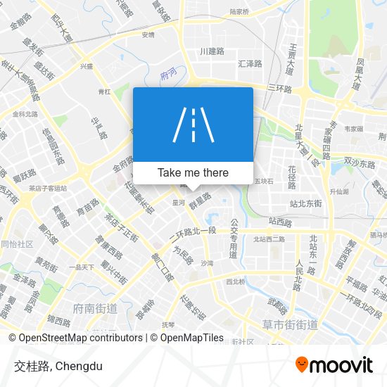 交桂路 map
