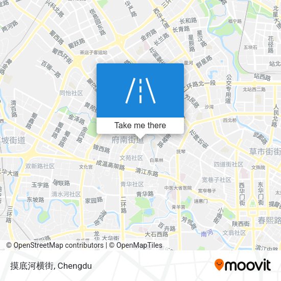 摸底河横街 map