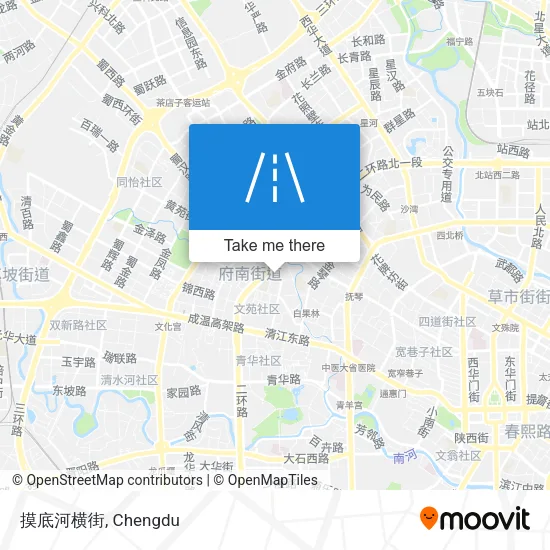 摸底河横街 map