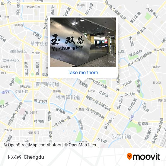 玉双路 map