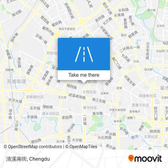 清溪南街 map