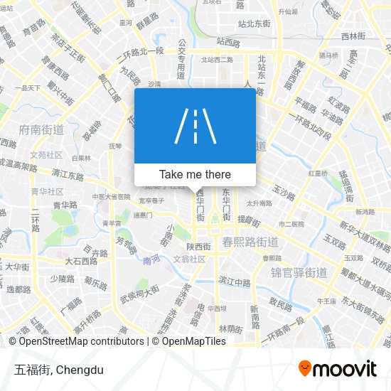 五福街 map