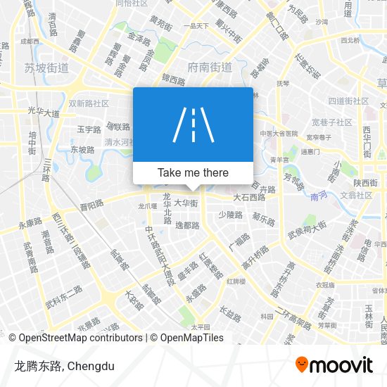 龙腾东路 map