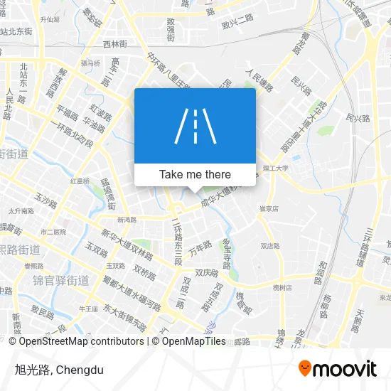 旭光路 map