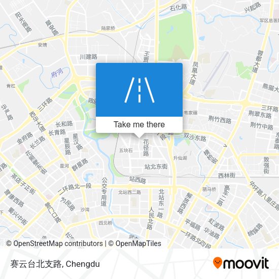 赛云台北支路 map