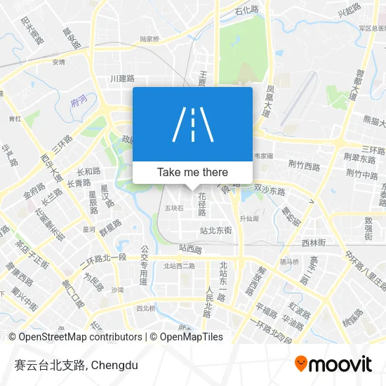 赛云台北支路 map