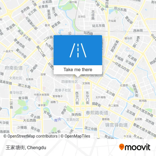 王家塘街 map