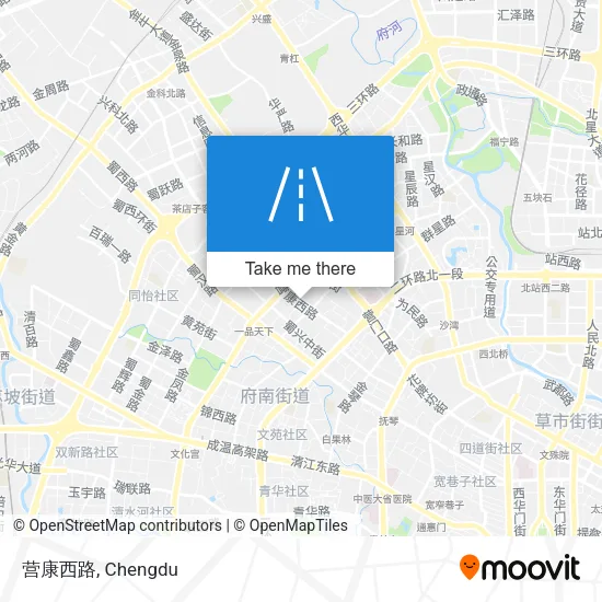 营康西路 map