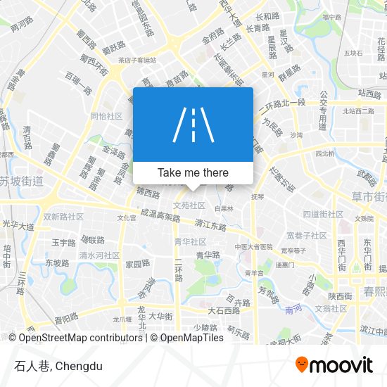 石人巷 map