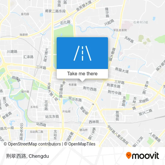 荆翠西路 map