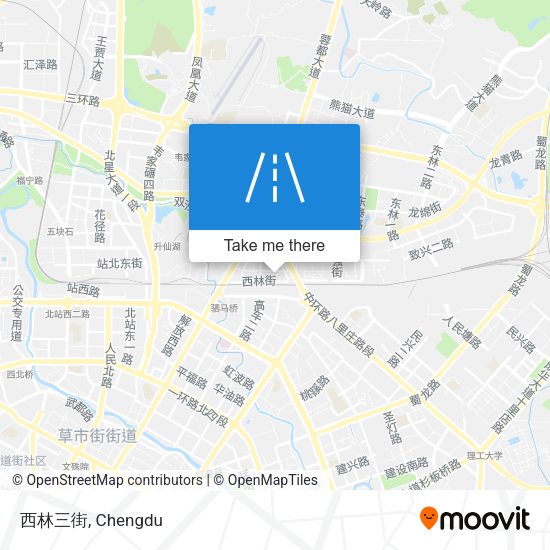 西林三街 map