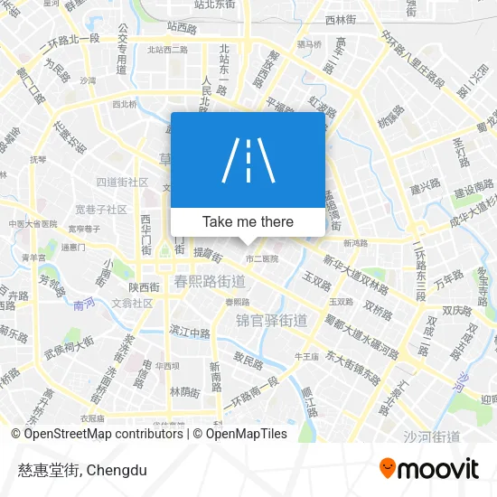 慈惠堂街 map