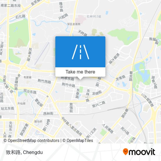 致和路 map