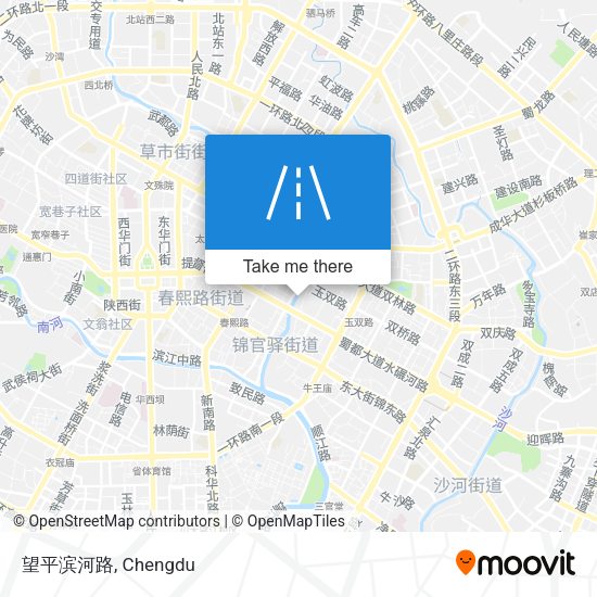 望平滨河路 map