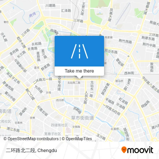 二环路北二段 map