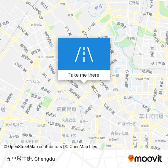 五里墩中街 map