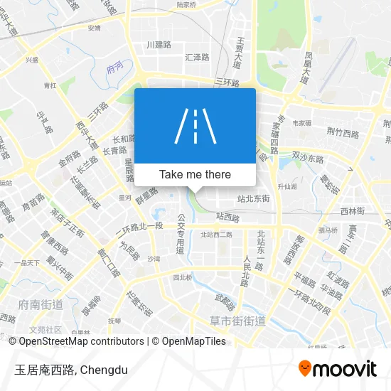 玉居庵西路 map