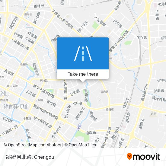 跳蹬河北路 map