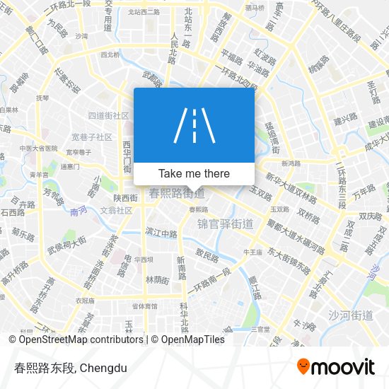 春熙路东段 map