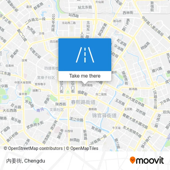 内姜街 map