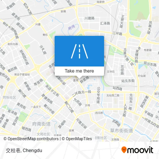交桂巷 map
