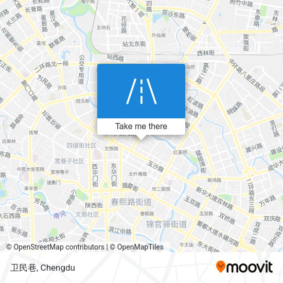 卫民巷 map