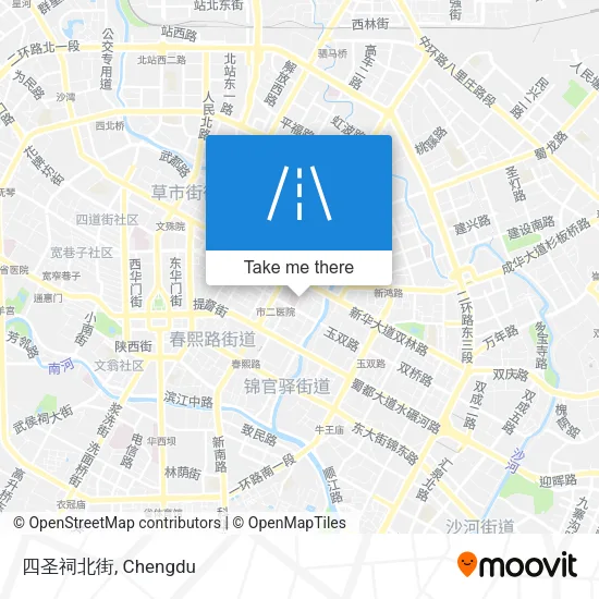 四圣祠北街 map